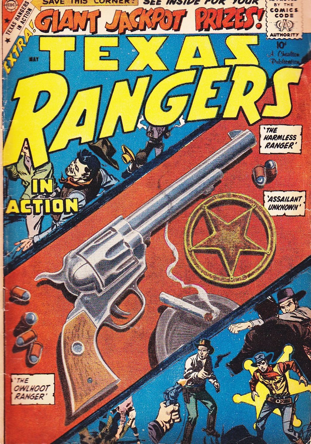 Texas Rangers in Action Number 16 Western Comic Book