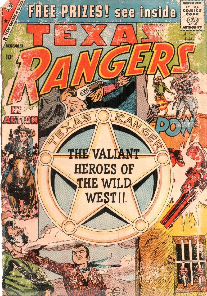 Texas Rangers in Action Number 19 Western Comic Book