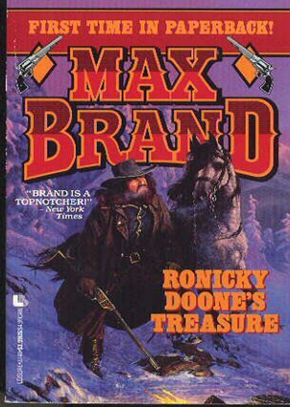 Ronicky Doone's Treasure: A Western Classic By Max Brand! AAA+++