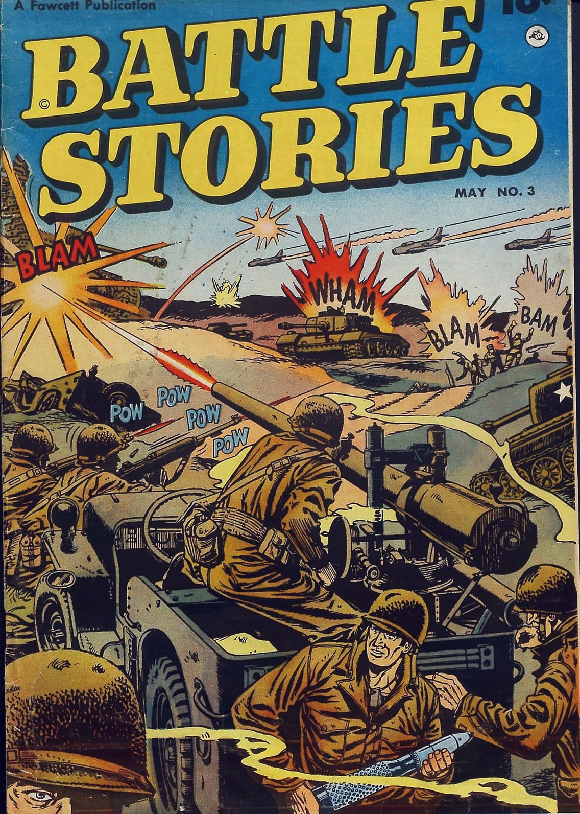 Battle Stories Number 3 War Comic Book