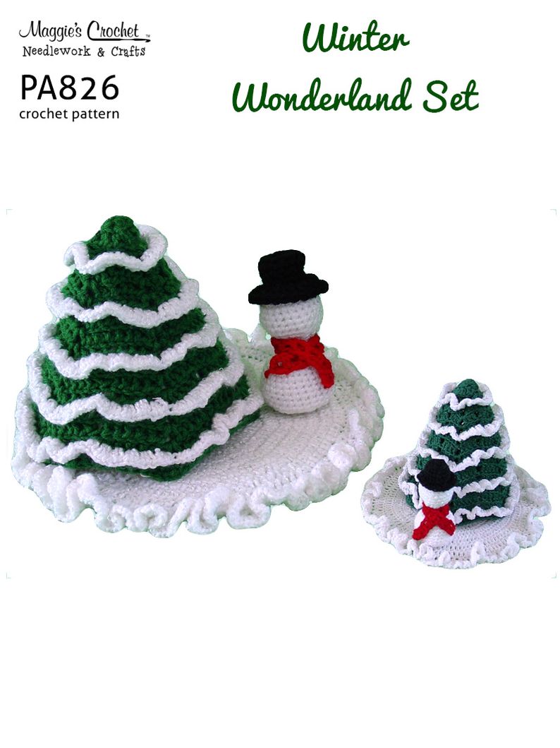 Crochet Pattern Winter Wonderland PA826-R
