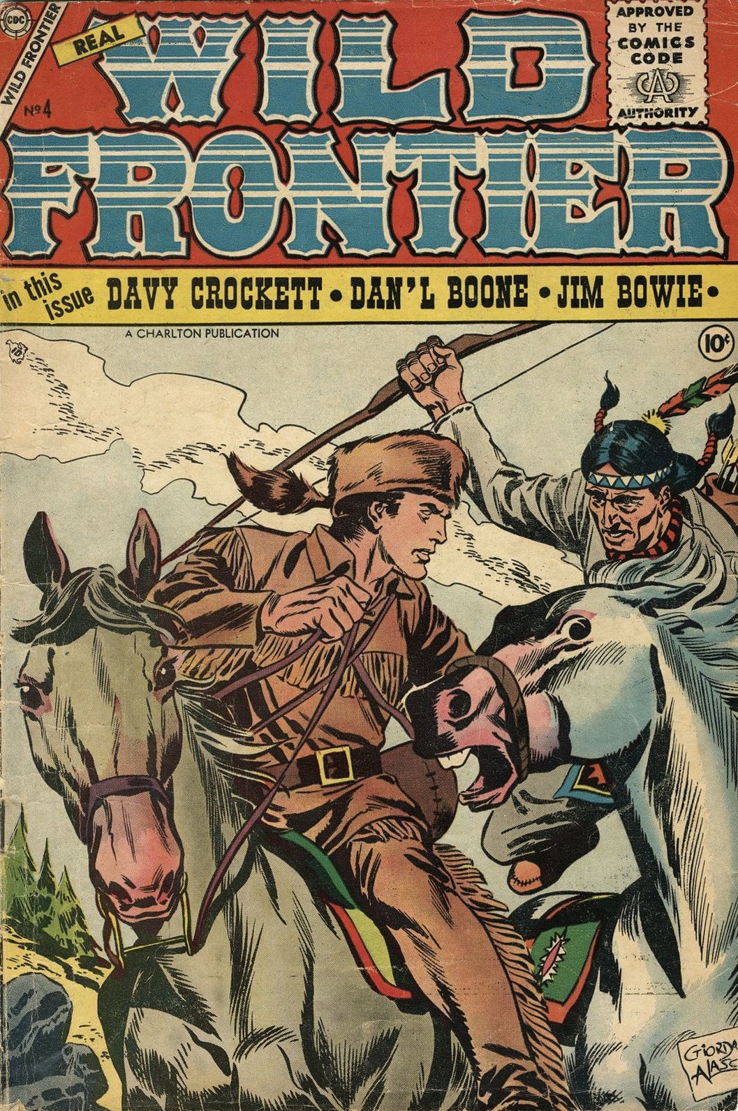 Wild Frontier Number 4 Western Comic Book