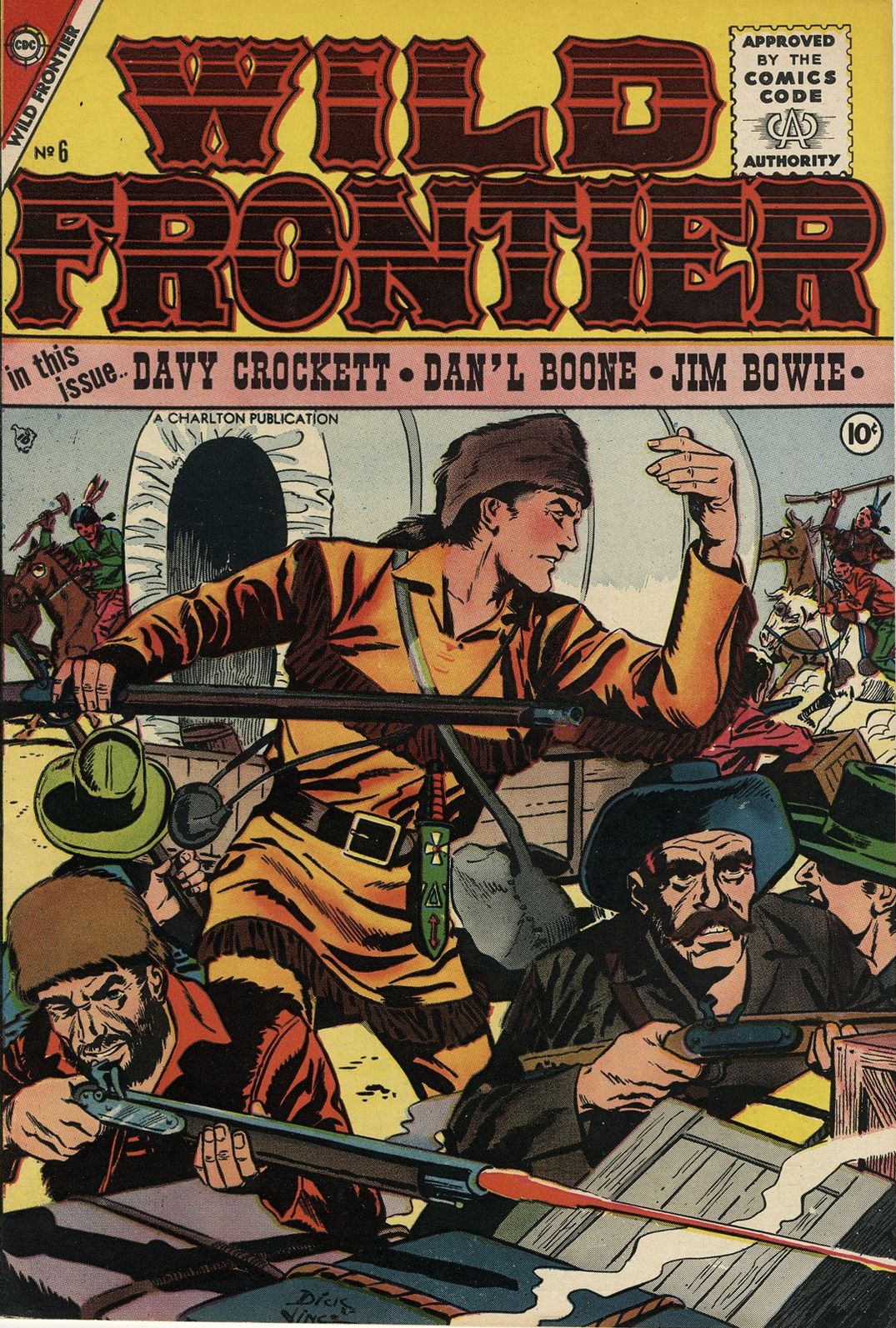 Wild Frontier Number 6 Western Comic Book
