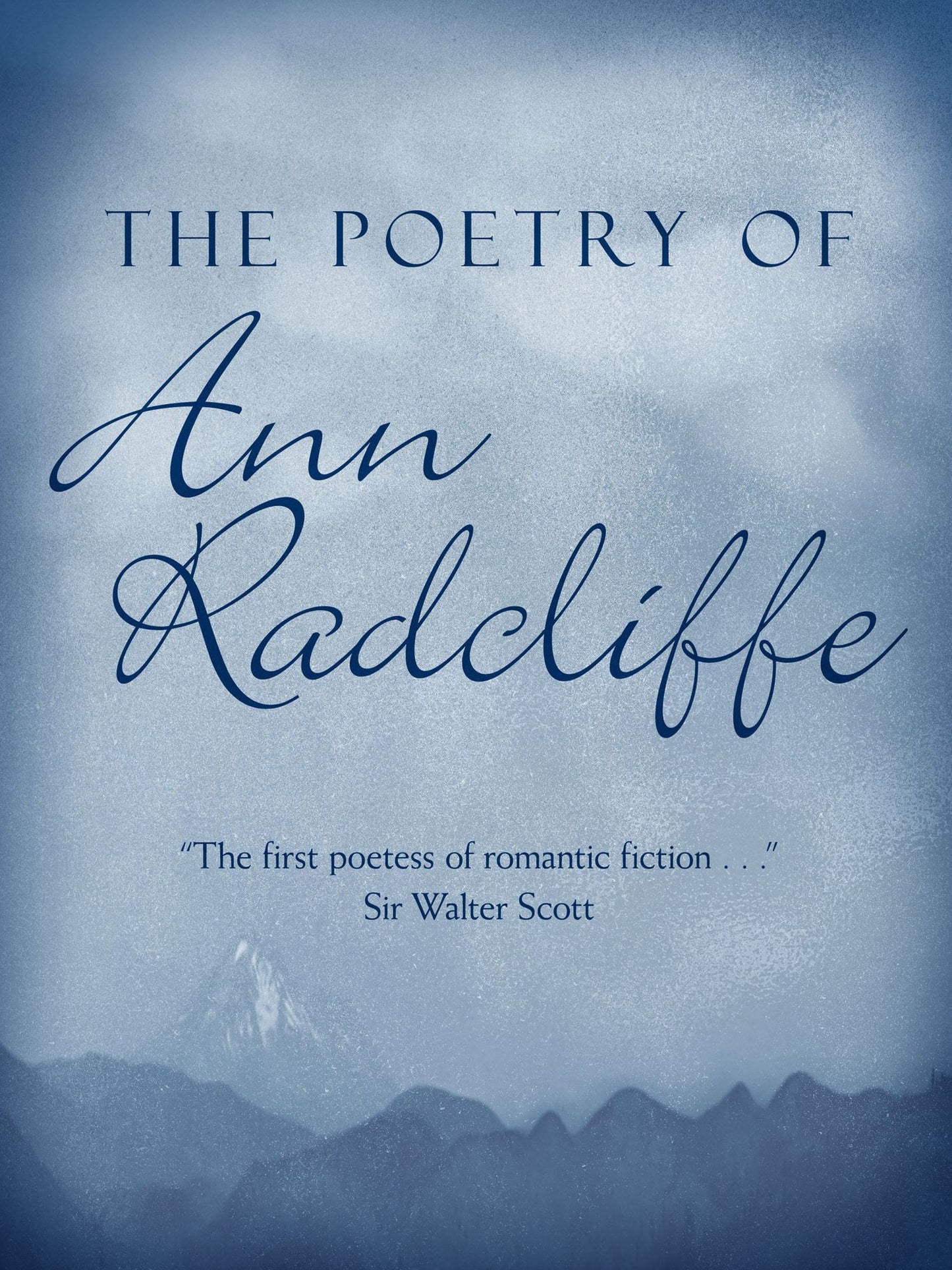 The Poetry of Ann Radcliffe