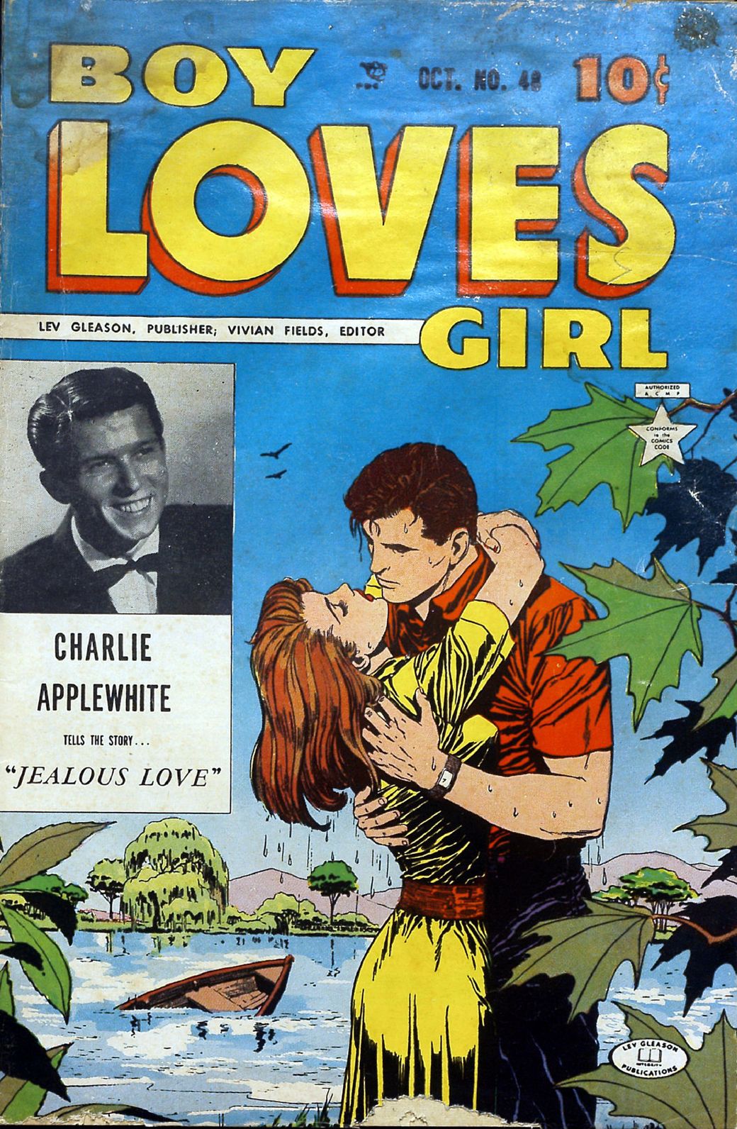 Boy Loves Girl Number 47 Romance Comic Book