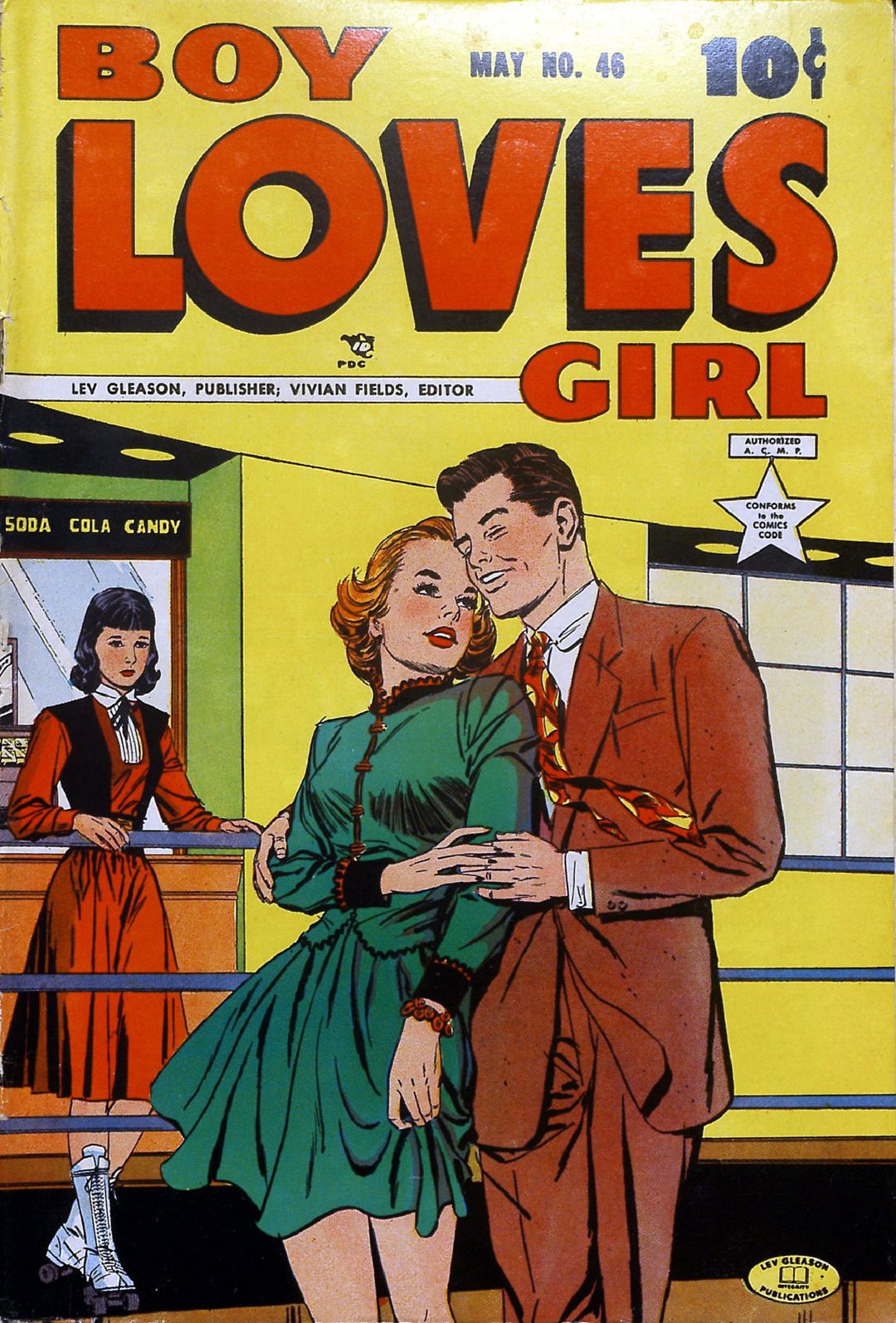 Boy Loves Girl Number 46 Romance Comic Book