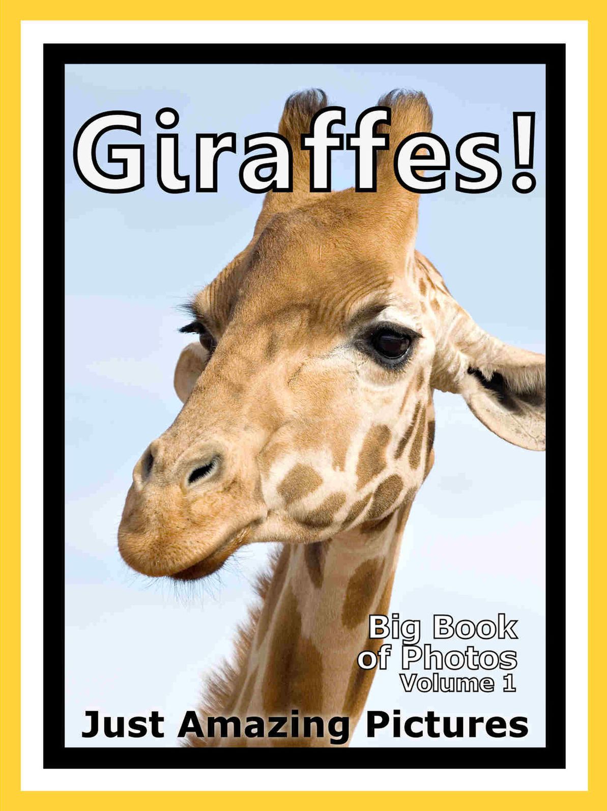 Just Giraffe Photos! Big Book of Photographs & Pictures of Giraffes, Vol. 1