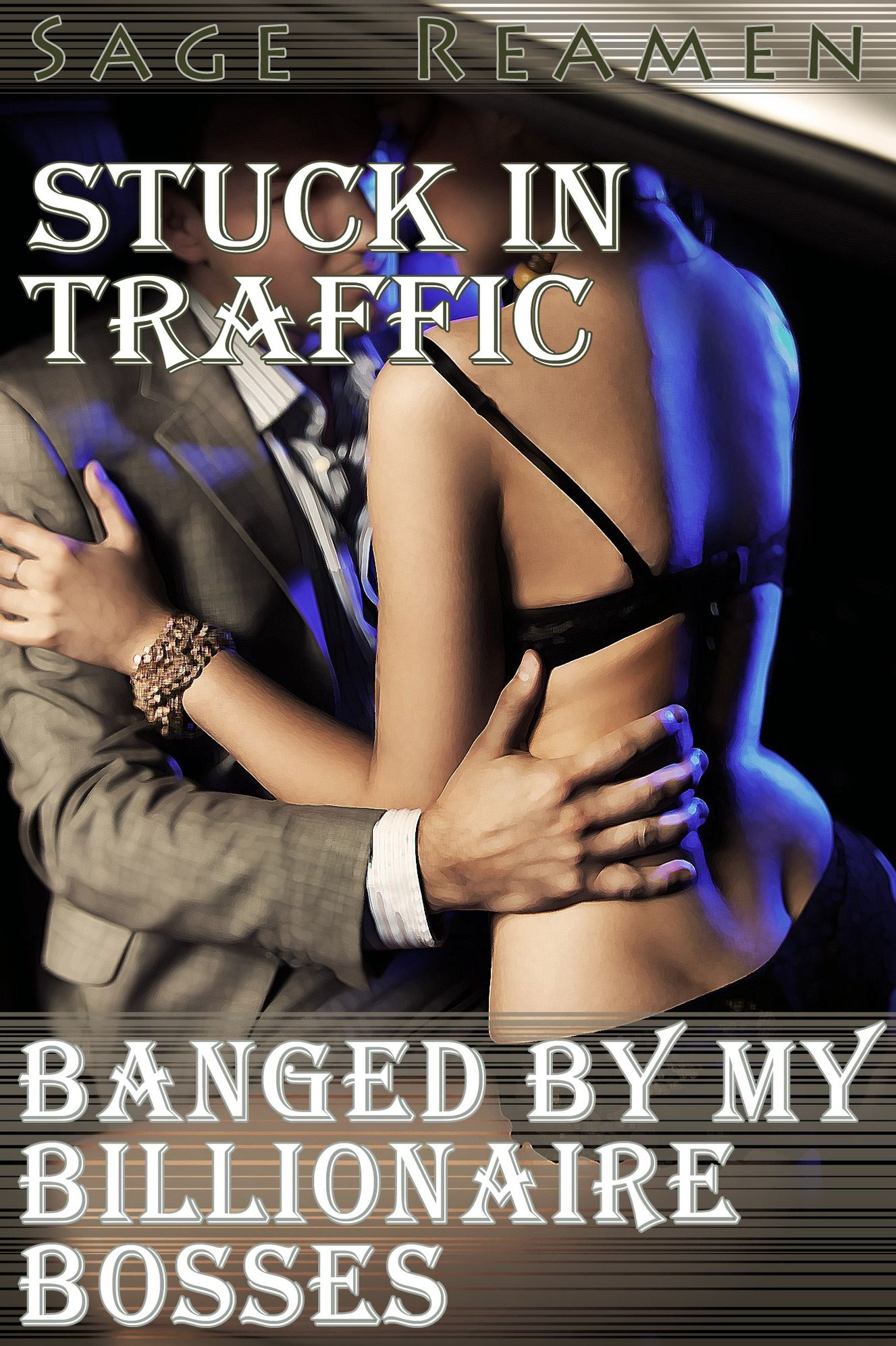 Stuck in Traffic: Banged by my Billionaire Bosses (Menage DP Exhibitionist Erotica)