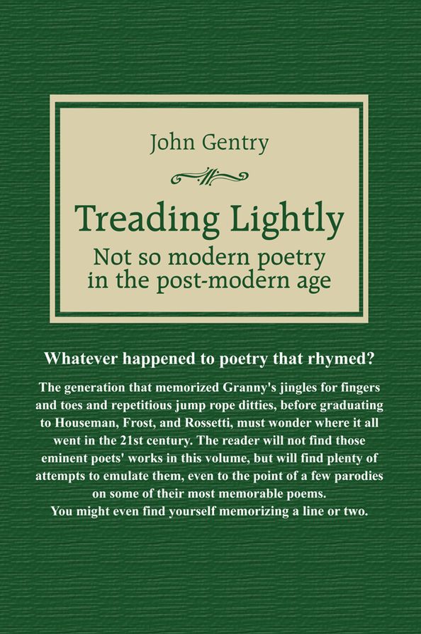 Treading Lightly: not so modern poetry in the post-modern age
