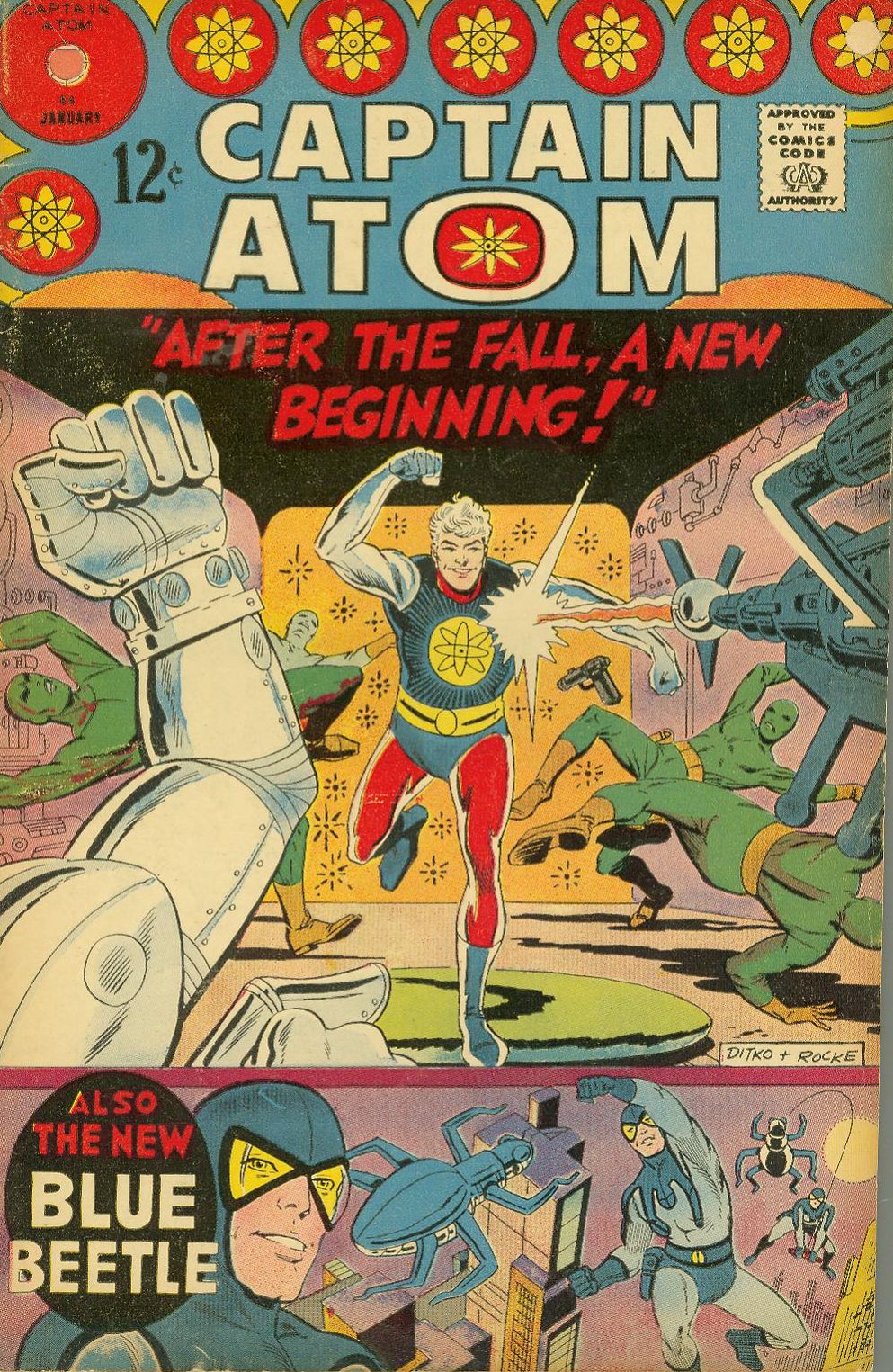 Captain Atom Number 84 Super-Hero Comic Book