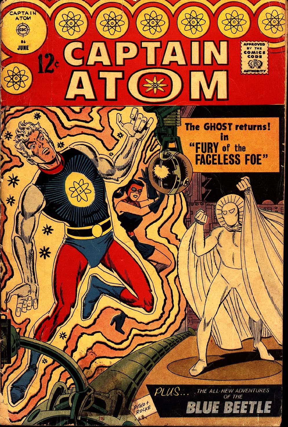 Captain Atom Number 86 Super-Hero Comic Book