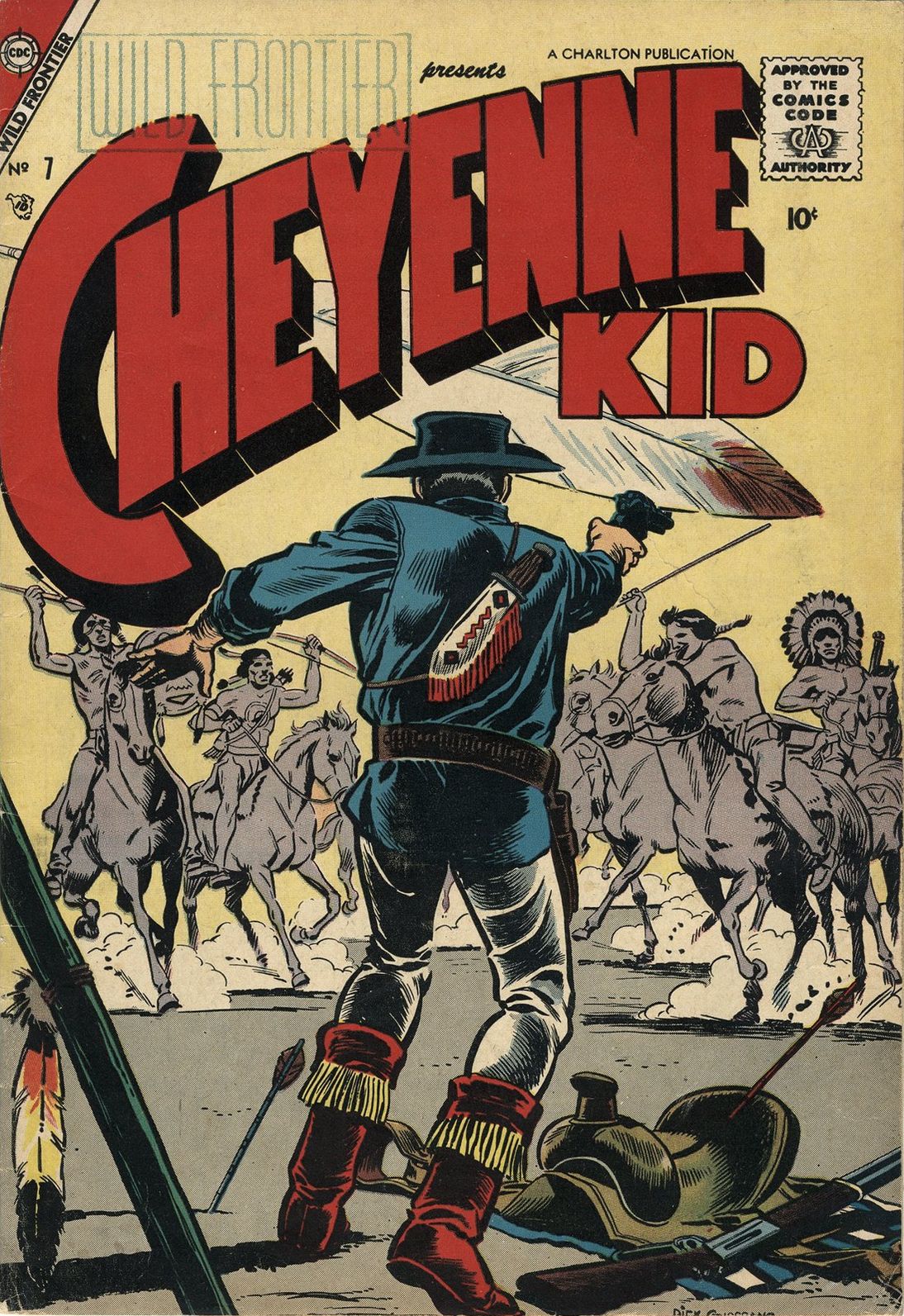 Wild Frontier Number 7 Western Comic Book