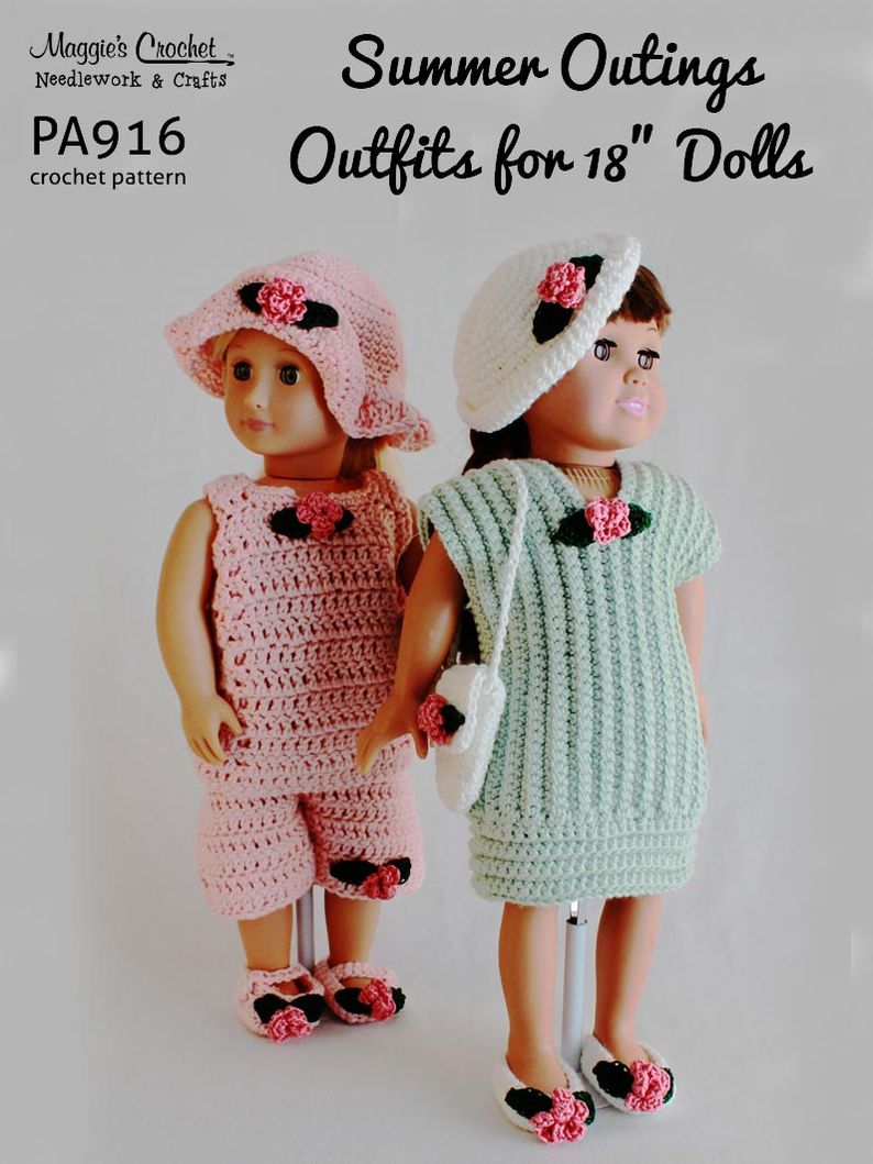 Crochet Pattern Summer Outings PA916-R