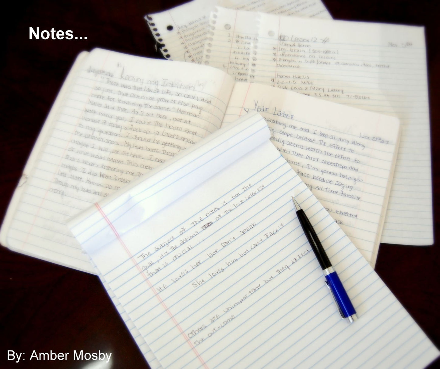 Notes...