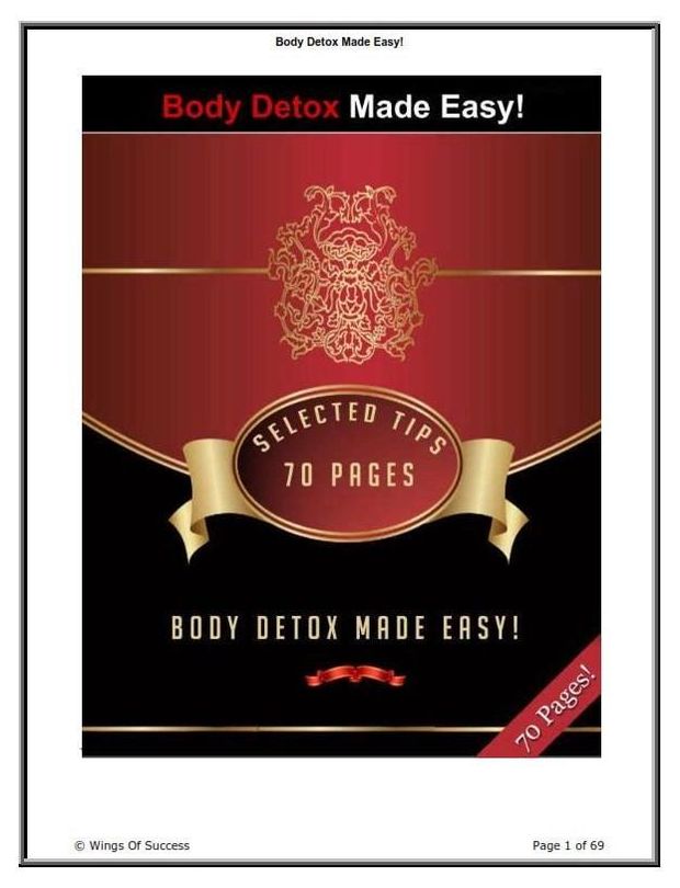 Key to Body Detox Made Easy! - Body Detox For Better Skin