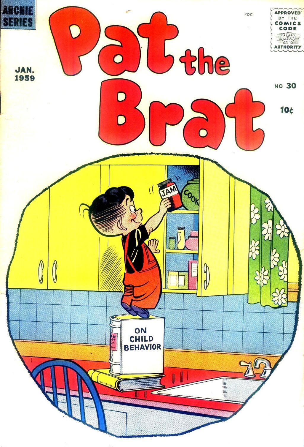 Pat the Brat Number 30 Childrens Comic Book