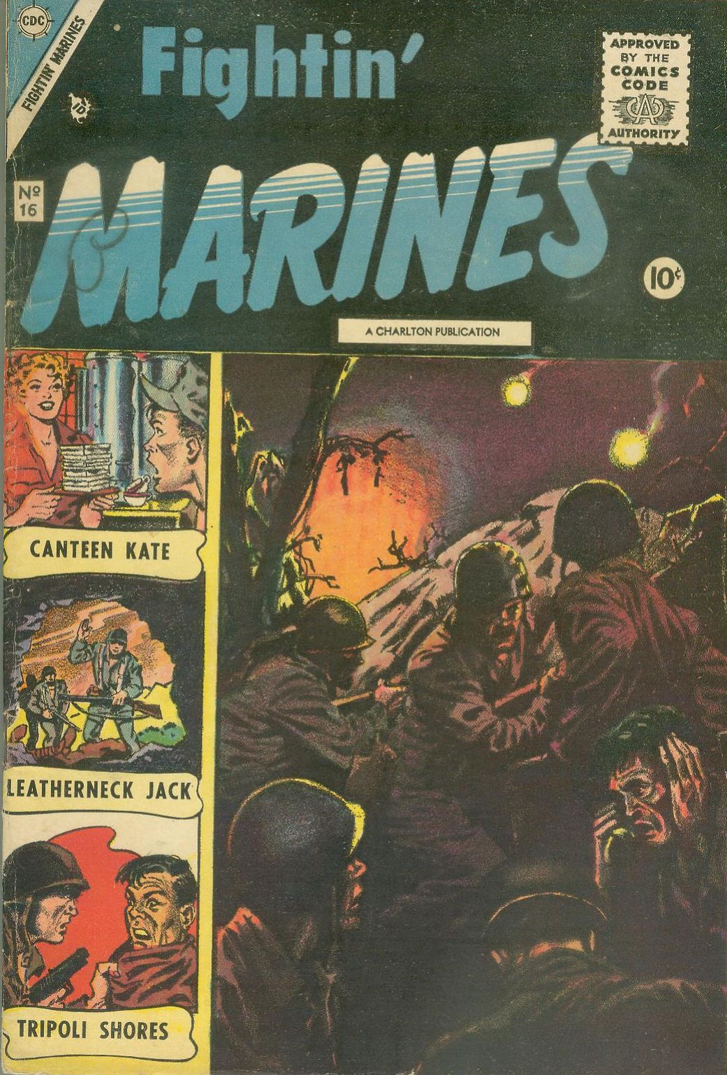 Fightin Marines Number 16 War Comic Book