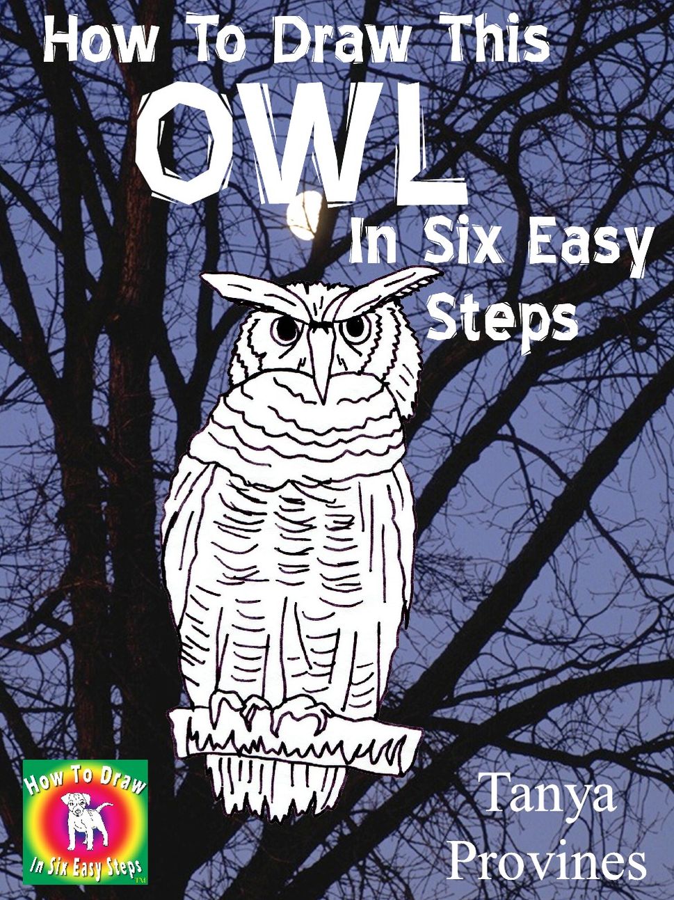 How To Draw This Owl In Six Easy Steps