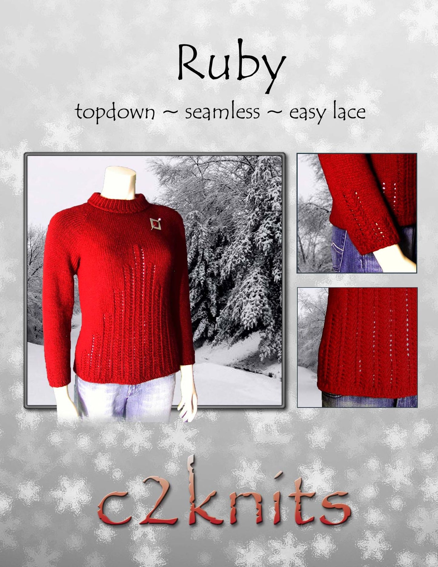 Ruby (Single Knitting Pattern)