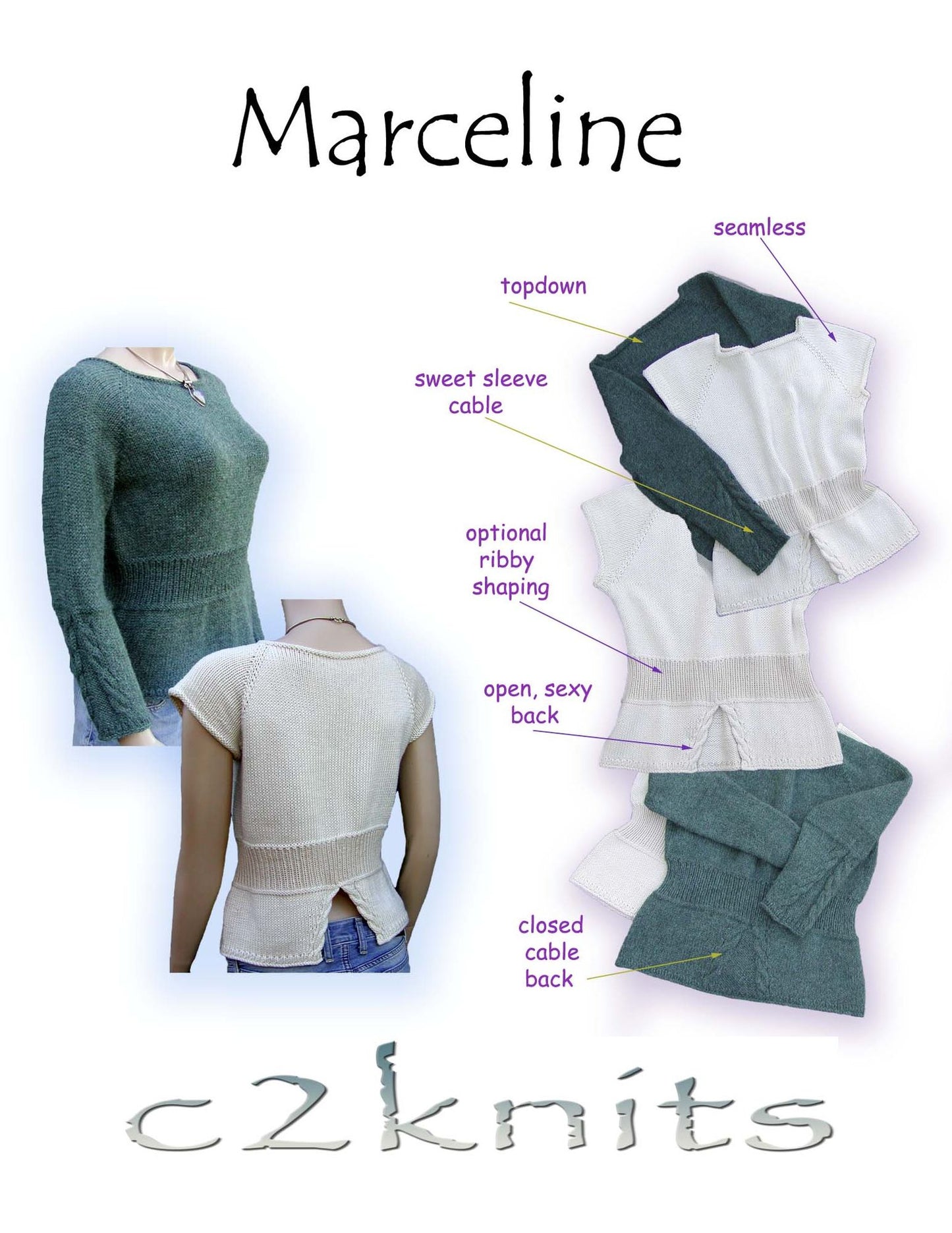 Marceline (Single Kntting Pattern)