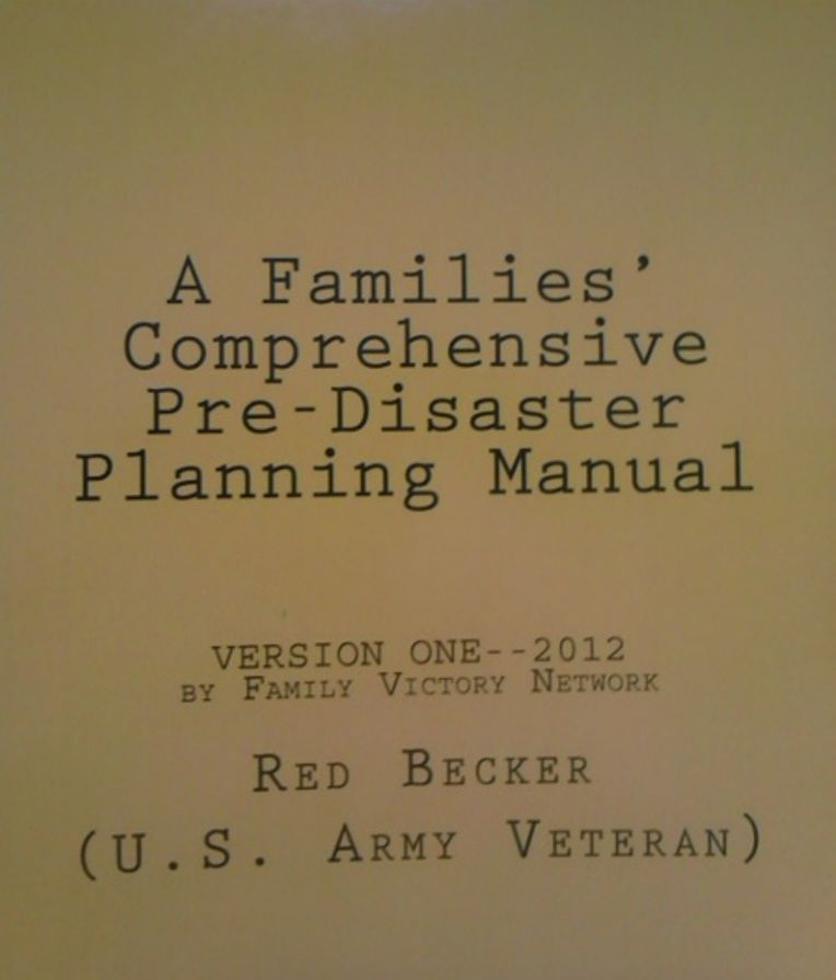 A Families' Comprehensive Pre-Disaster Planning Manual