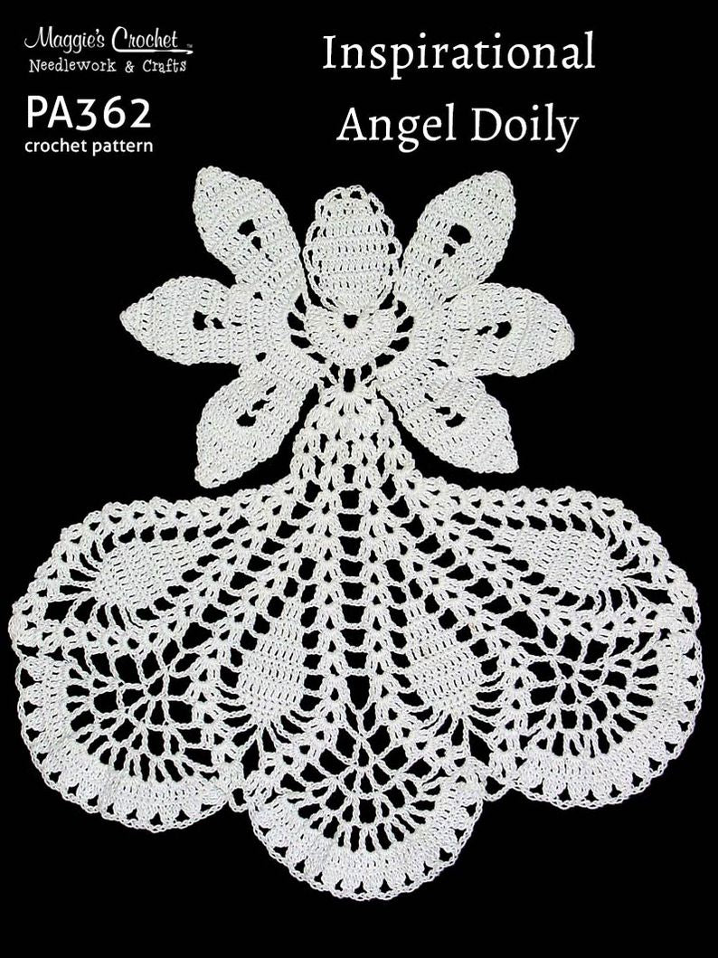 Crochet Pattern Inspirational Angel PA362-R