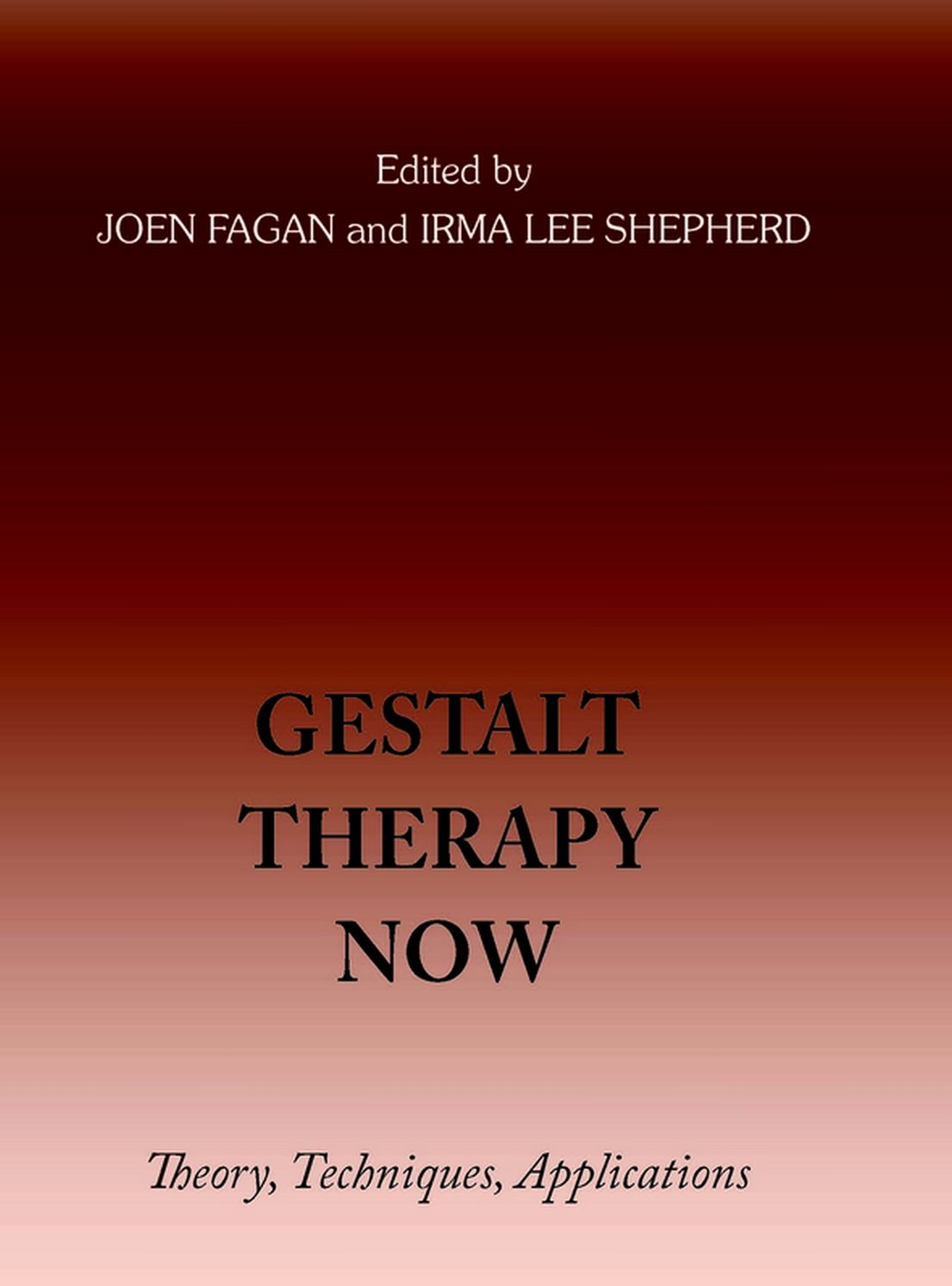 Gestalt Therapy Now