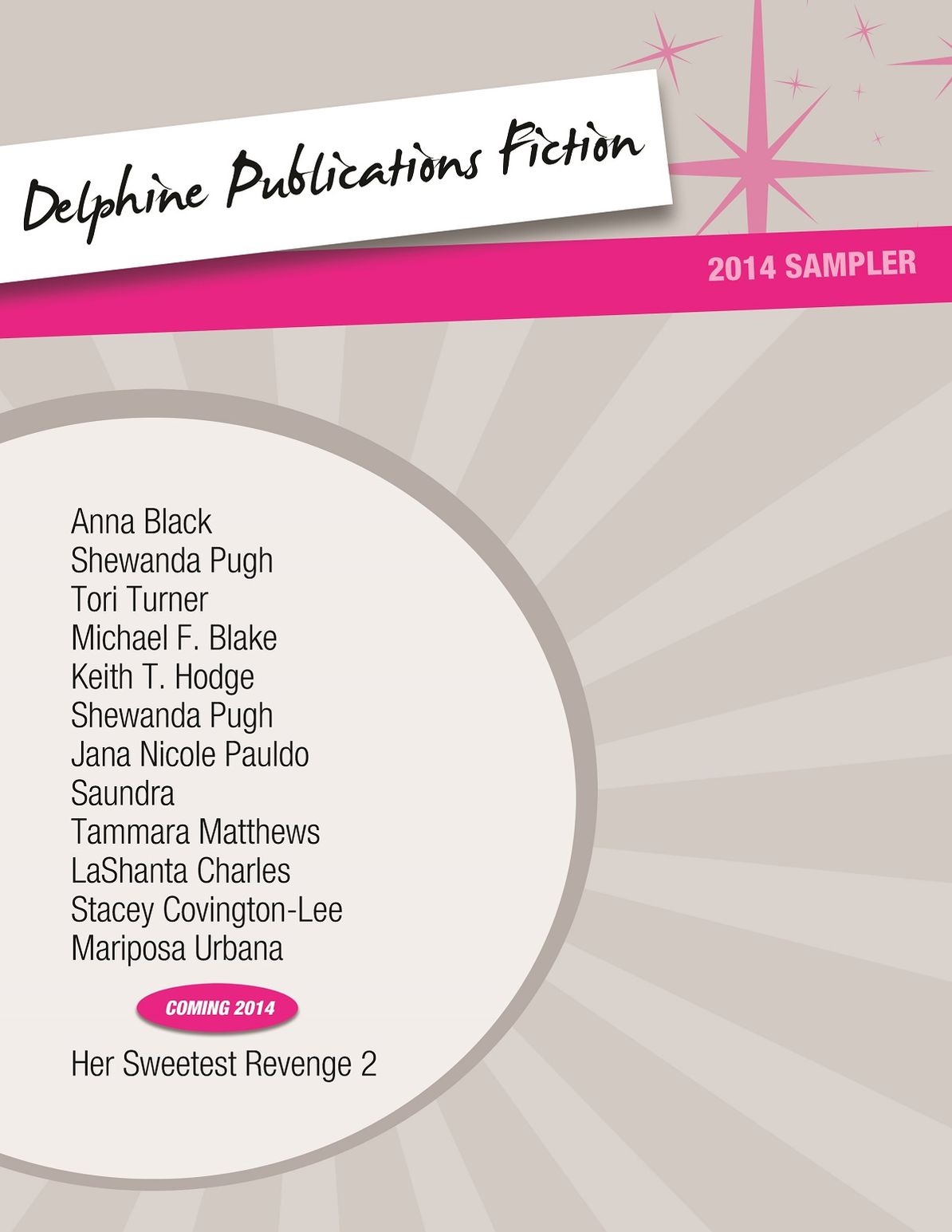 2013 Delphine Publications Fiction Sampler