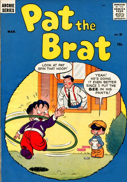 Pat the Brat Number 31 Childrens Comic Book