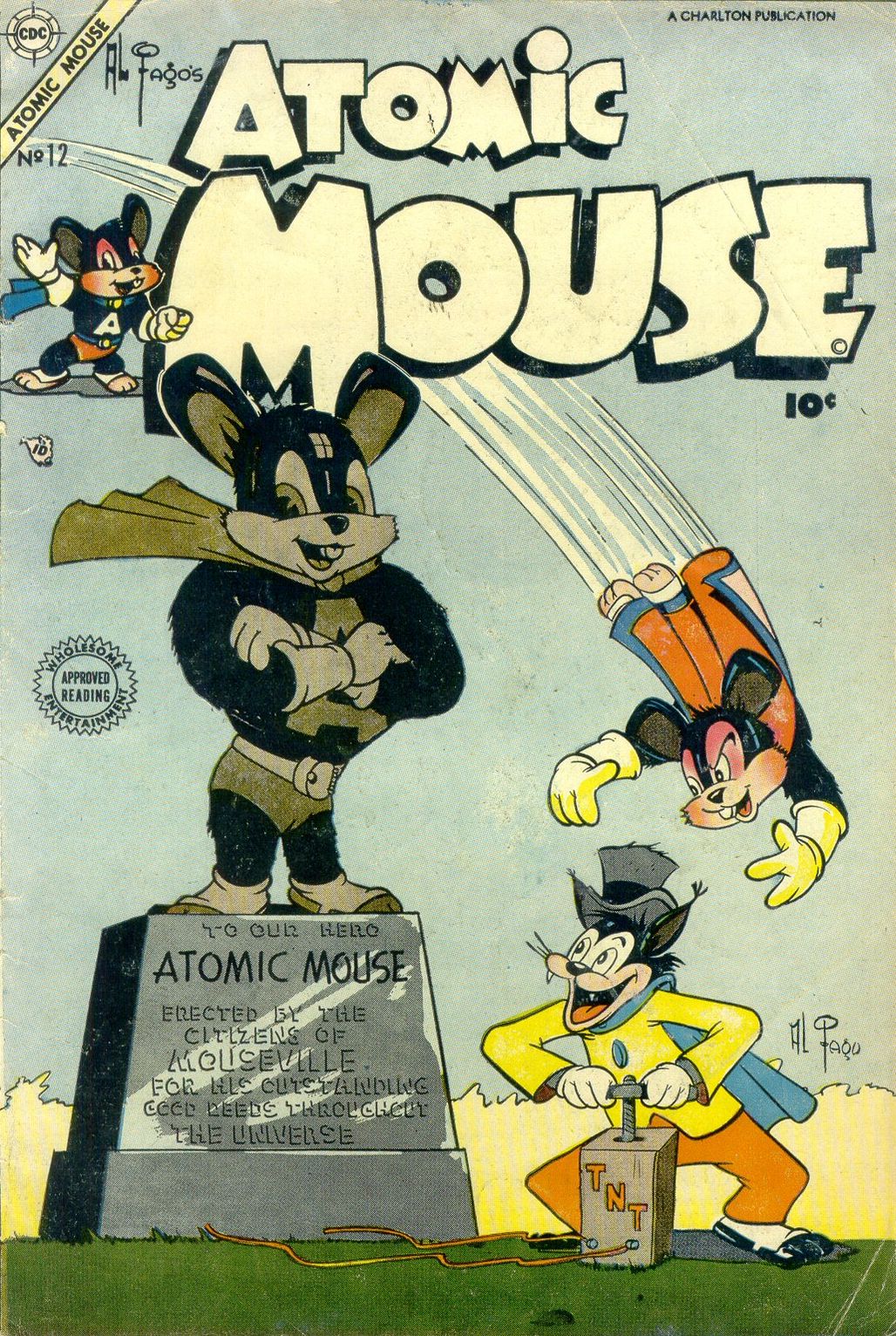 Atomic Mouse Number 12 Childrens Comic Book