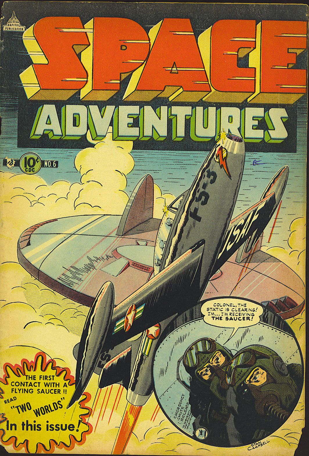 Space Adventures Number 6 Science Fiction Comic Book
