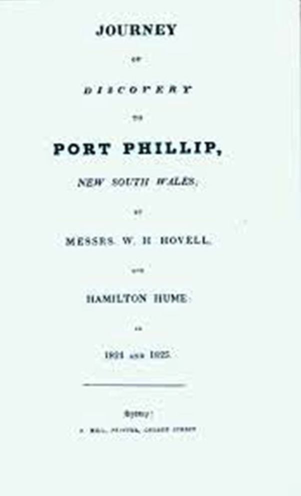 Journey of Discovery to Port Phillip