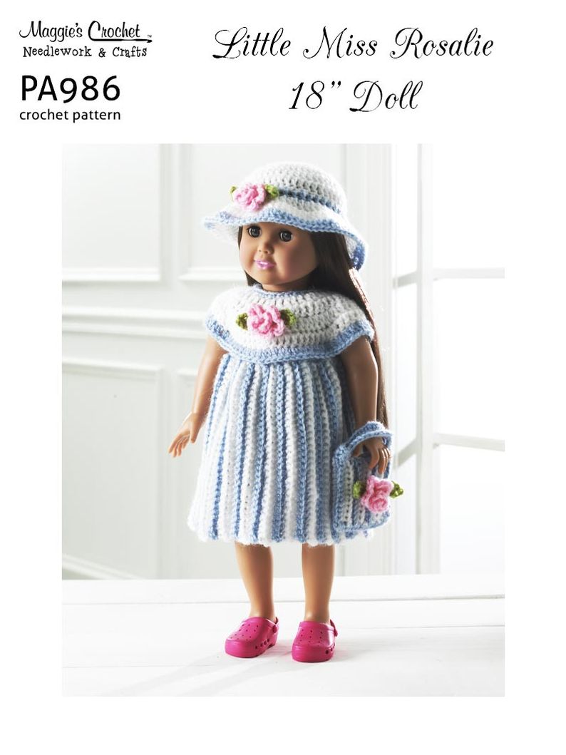PA986-R Little Miss Rosalie Crochet Pattern