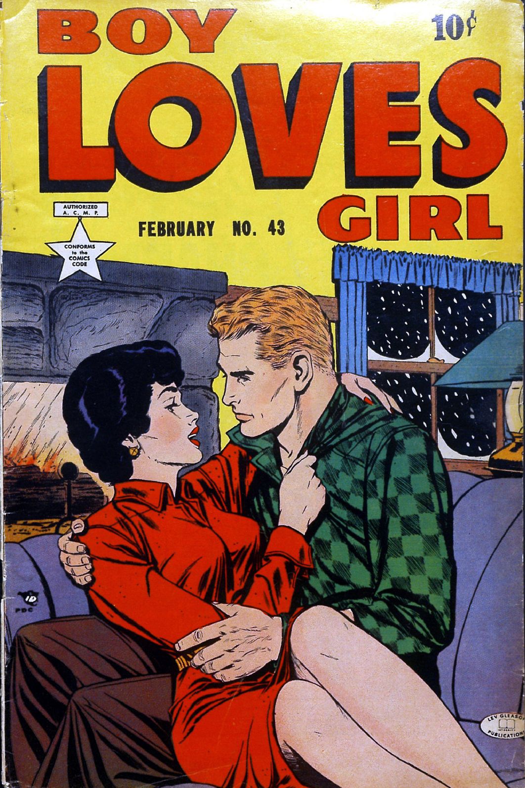 Boy Loves Girl Number 43 Romance Comic Book