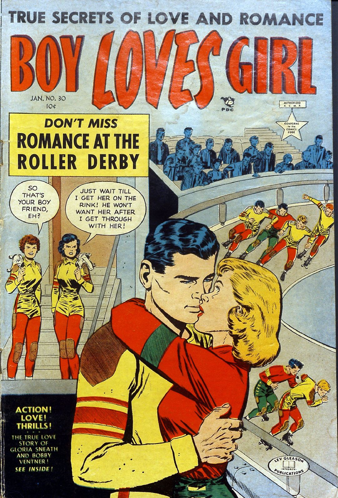Boy Loves Girl Number 30 Romance Comic Book