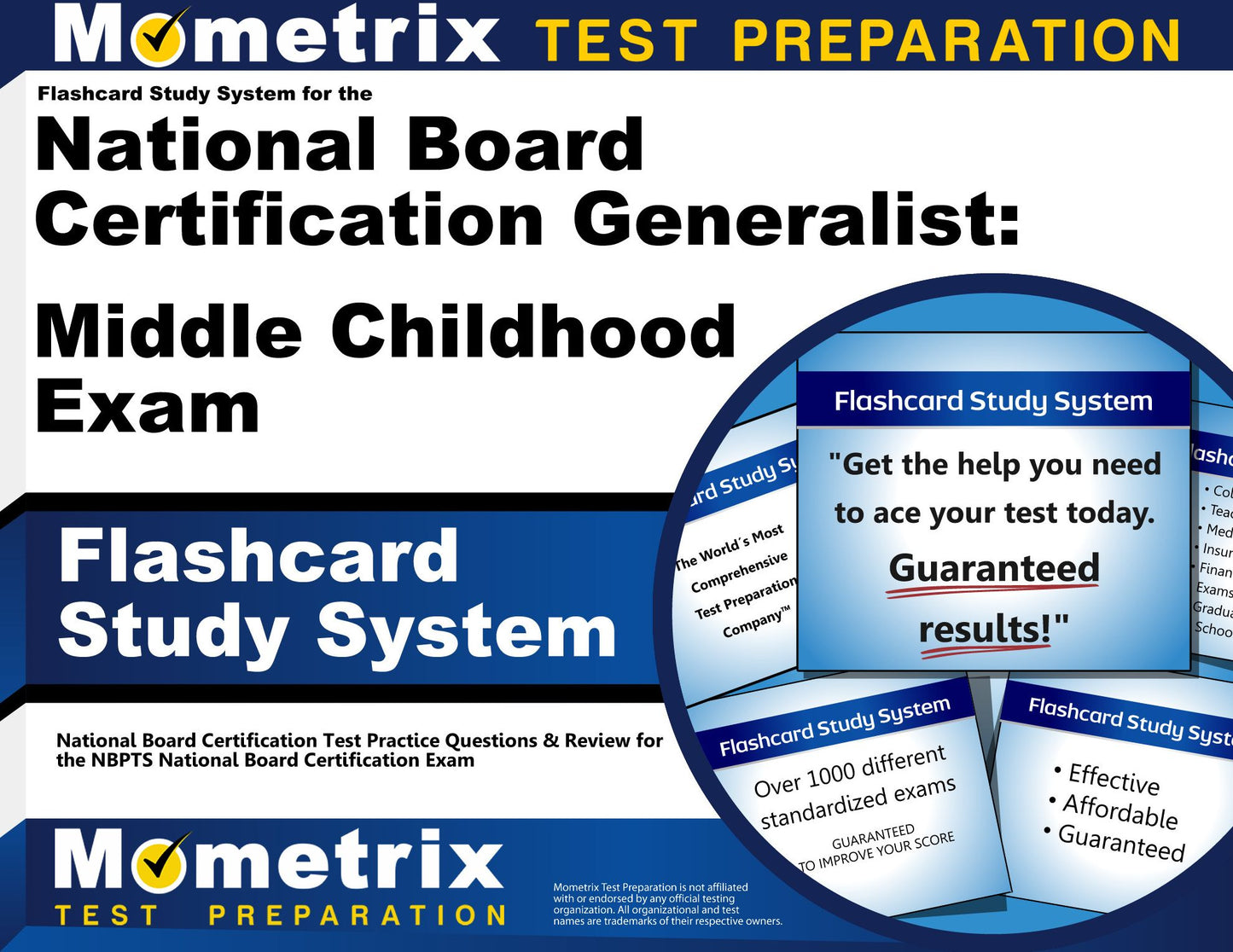 Flashcard Study System for the National Board Certification Generalist: Middle Childhood Exam