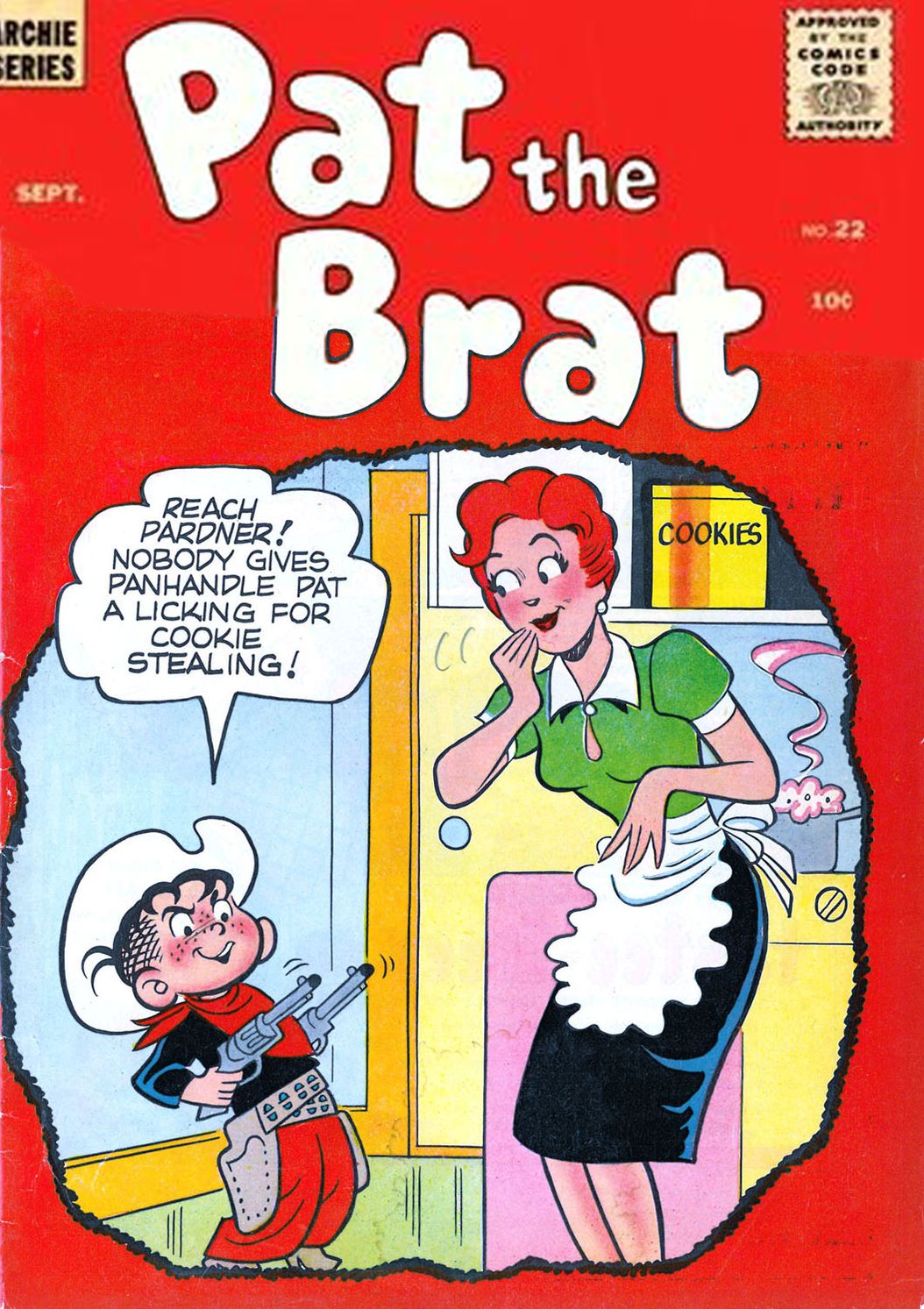 Pat the Brat Number 22 Childrens Comic Book