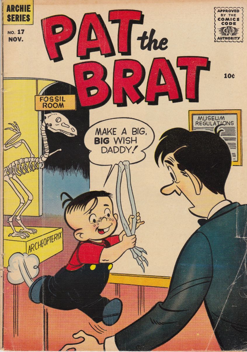 Pat the Brat Number 17 Childrens Comic Book