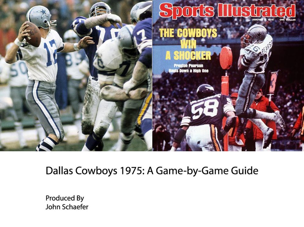 Dallas Cowboys 1975: A Game-by-Game Guide