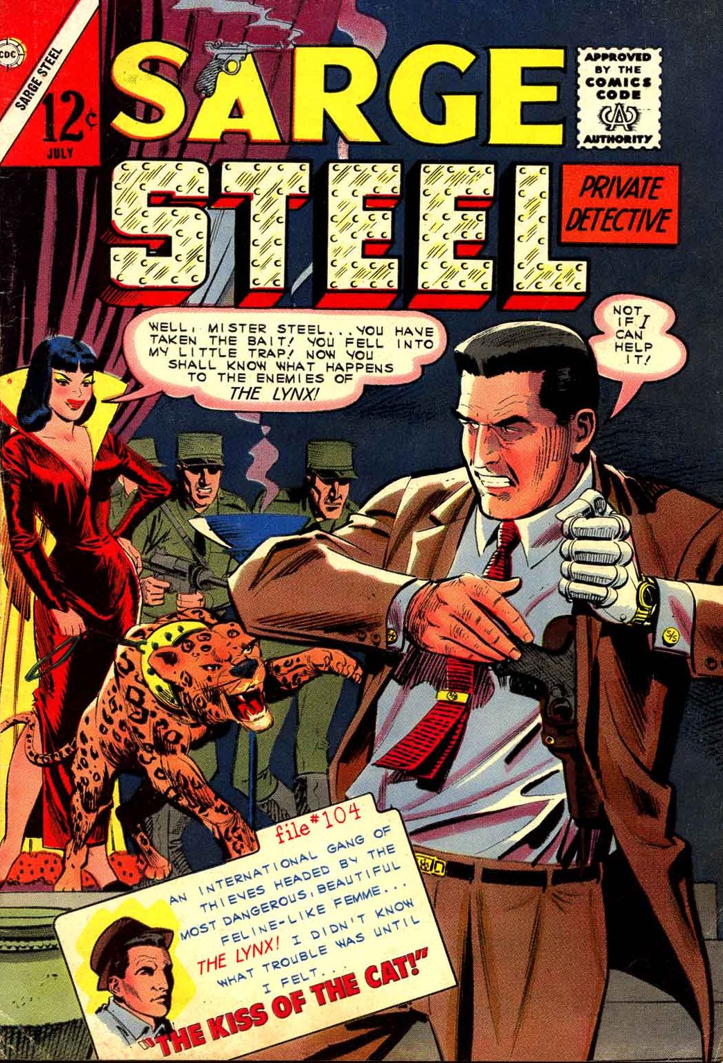 Sarge Steel Number 4 Action Comic Book