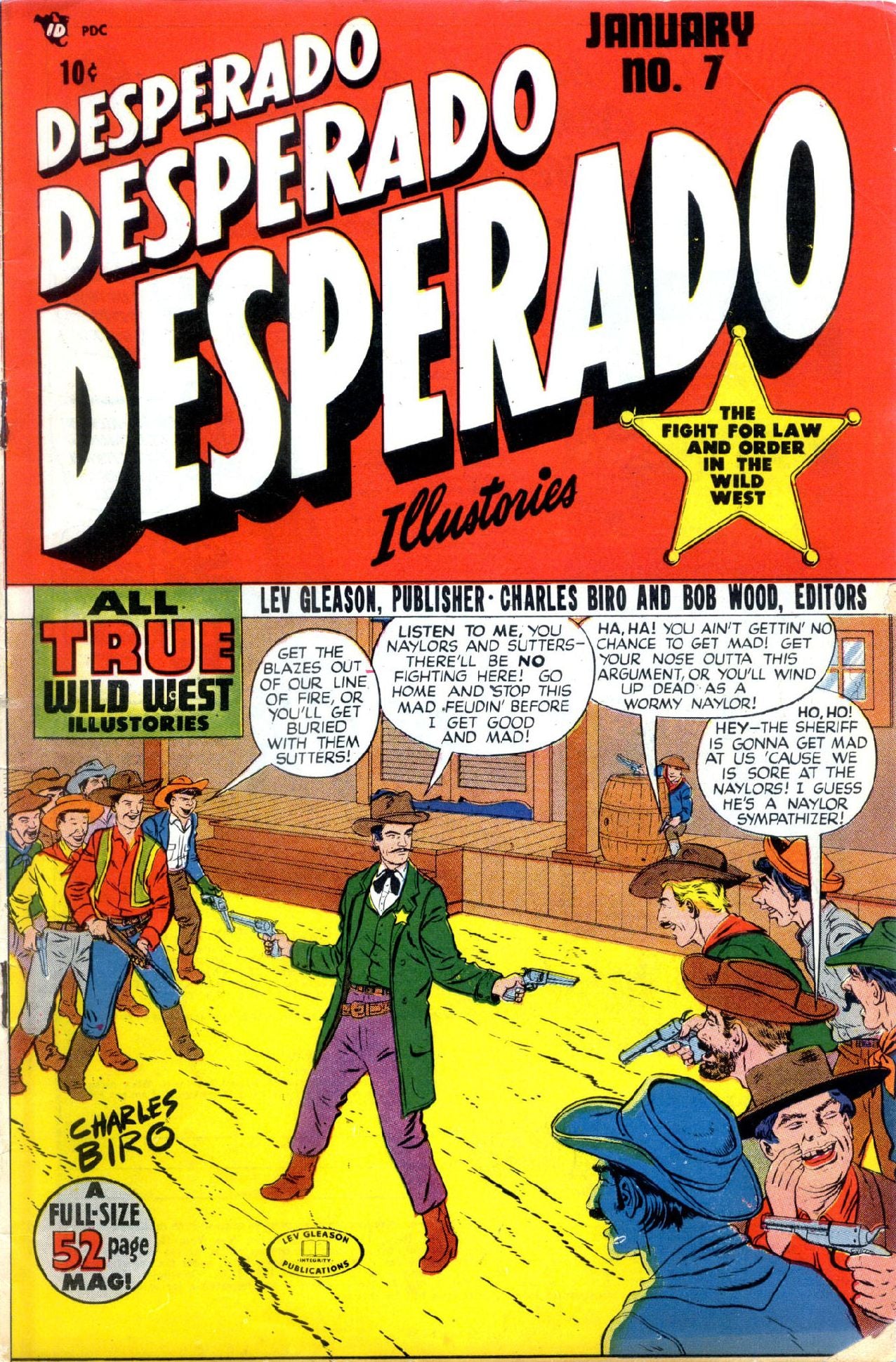 Desperado Number 7 Western Comic Book