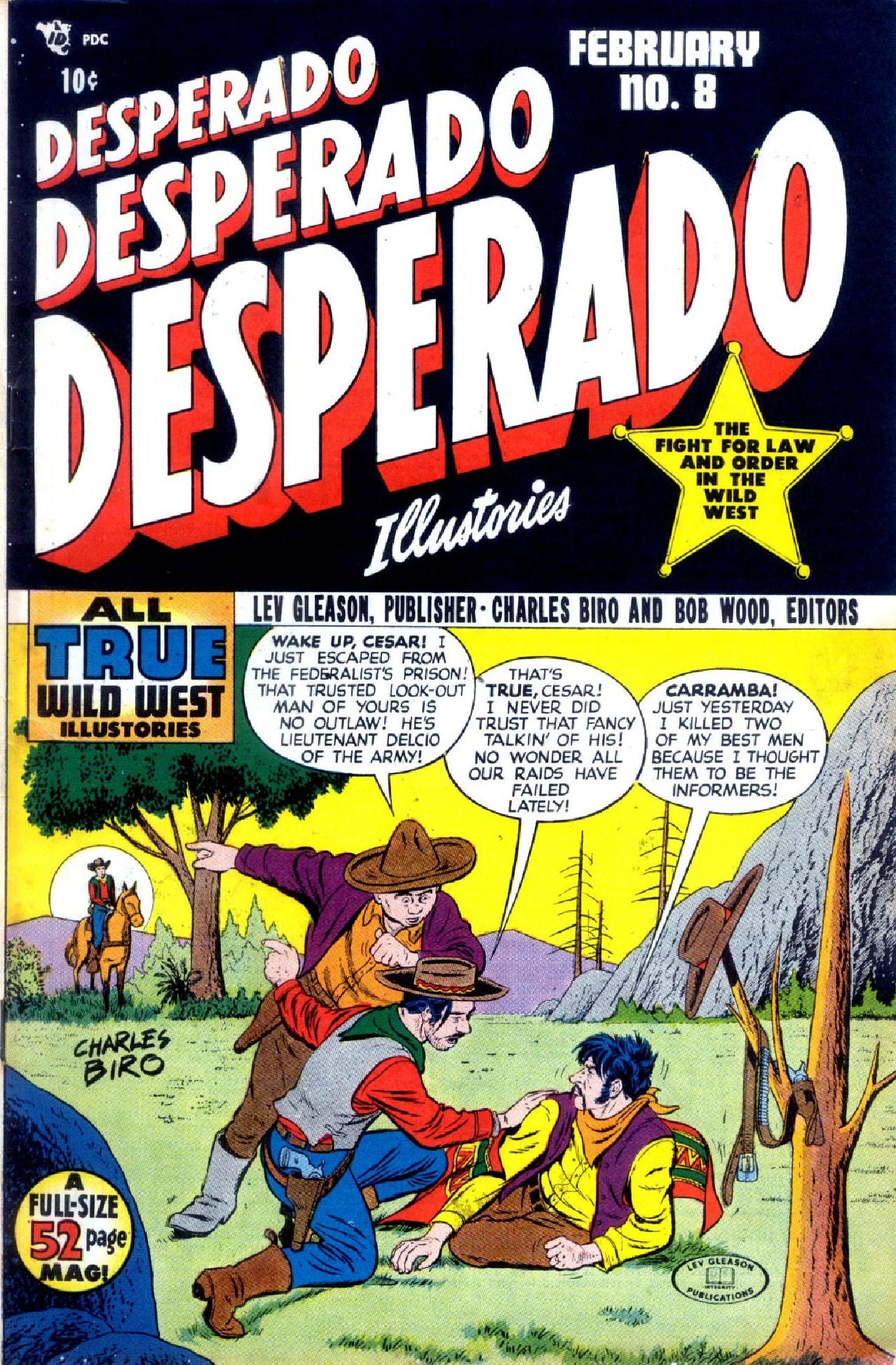 Desperado Number 8 Western Comic Book