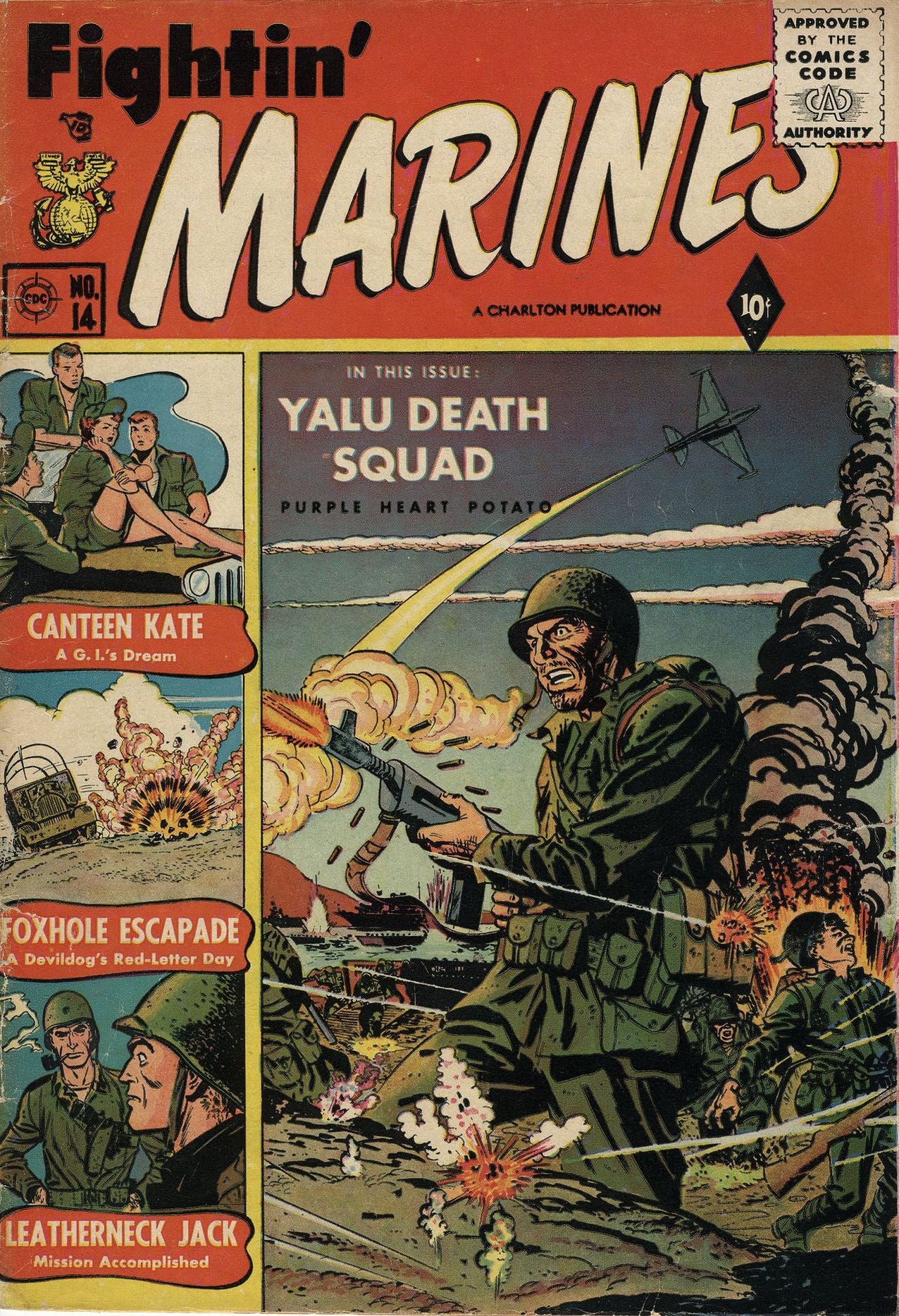 Fightin Marines Number 14 War Comic Book