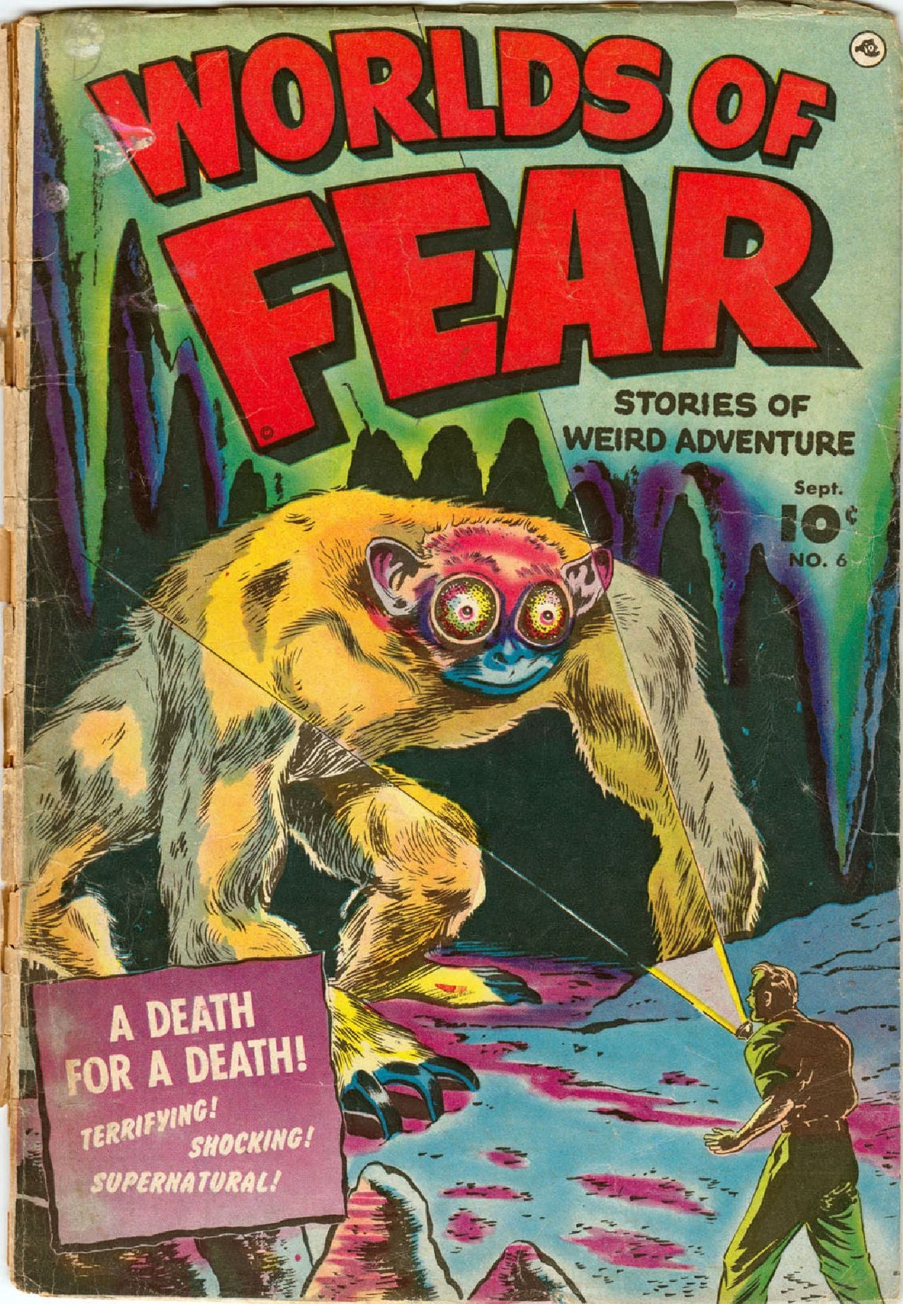 Worlds of Fear Number 6 Horror Comic Book