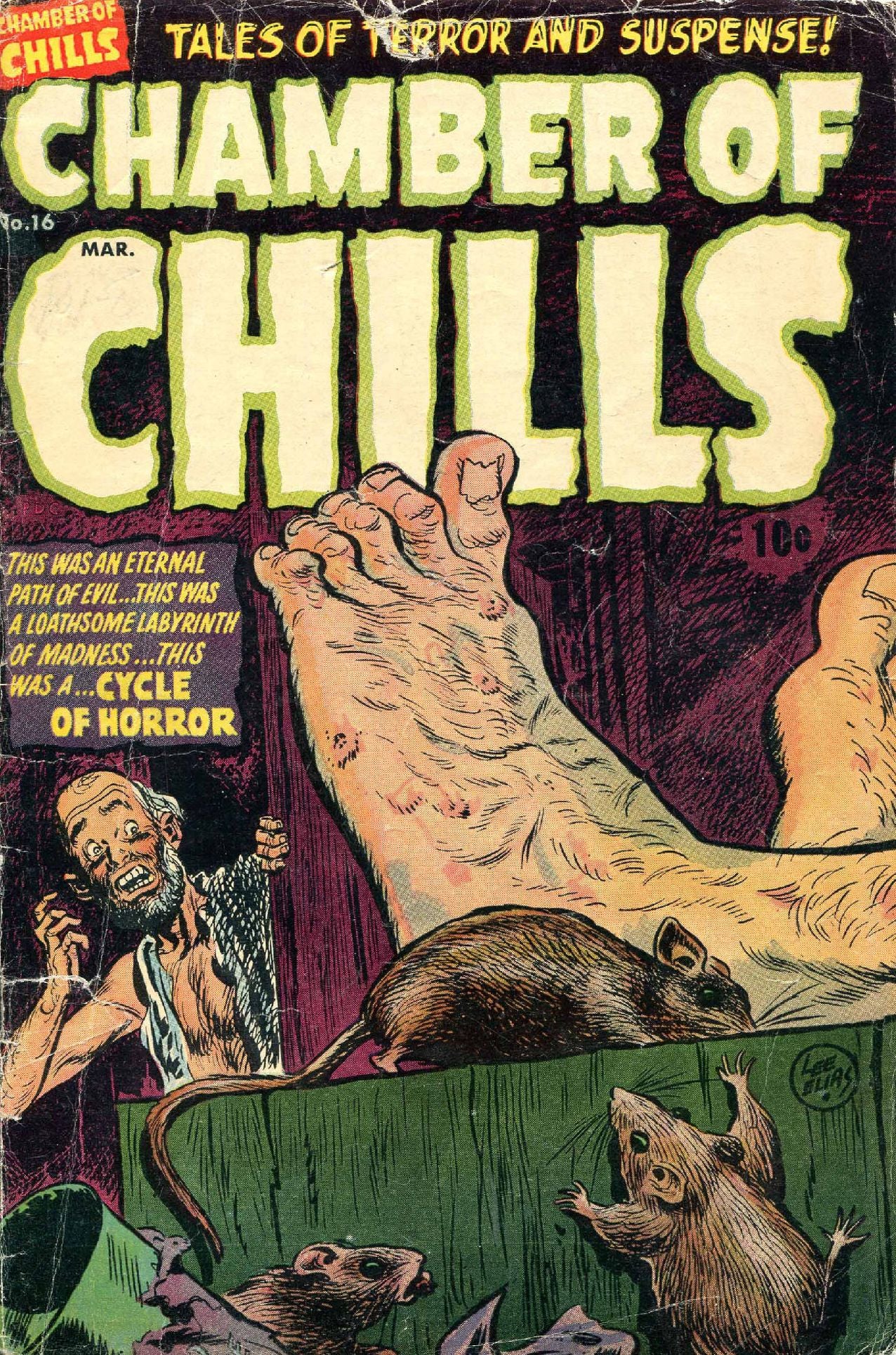 Chamber of Chills Number 16 Horror Comic Book