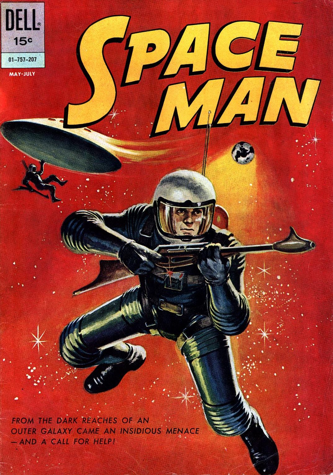 Space Man Number 2 Science Fiction Comic Book
