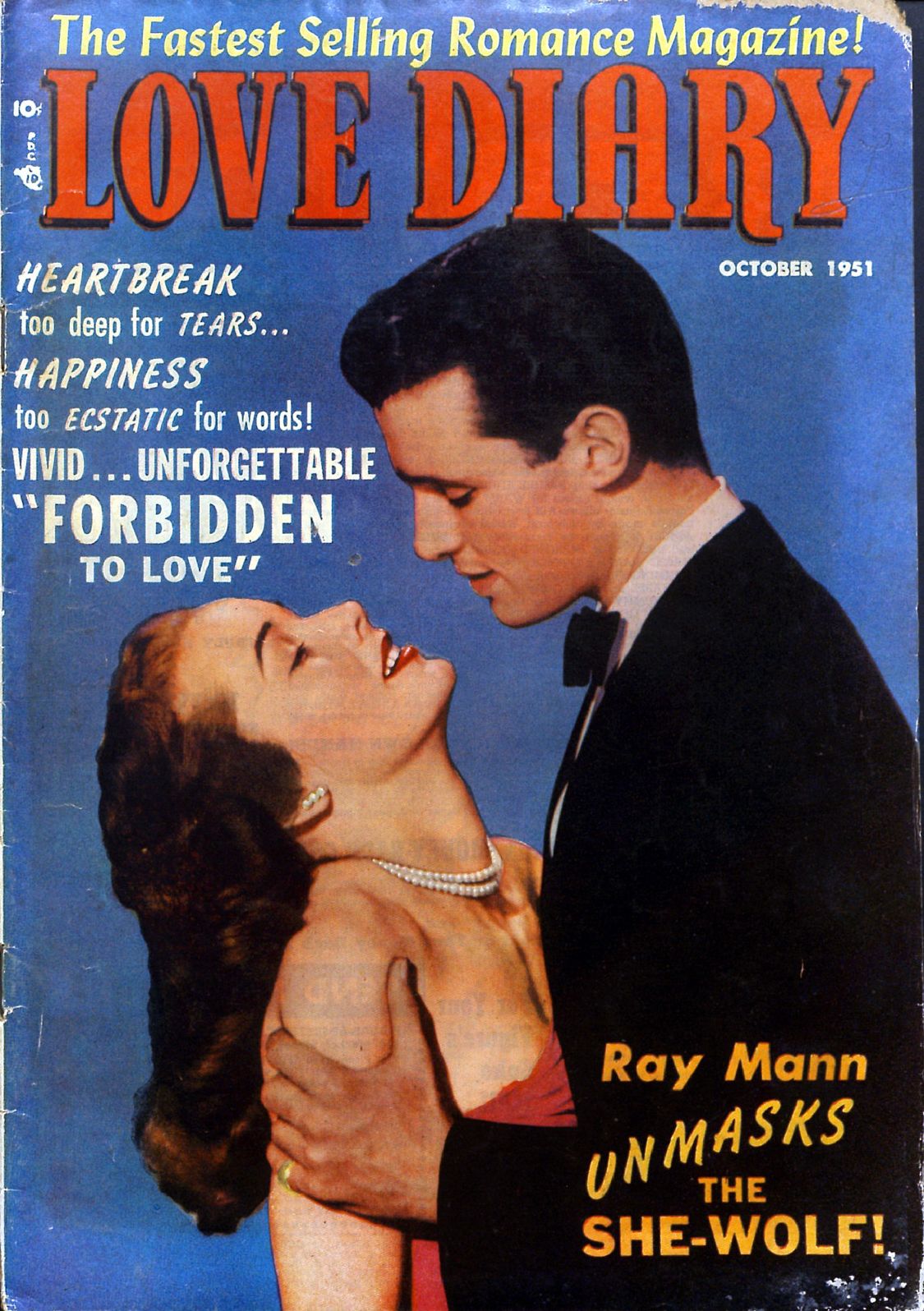 Love Diary Number 21 Romance Comic Book