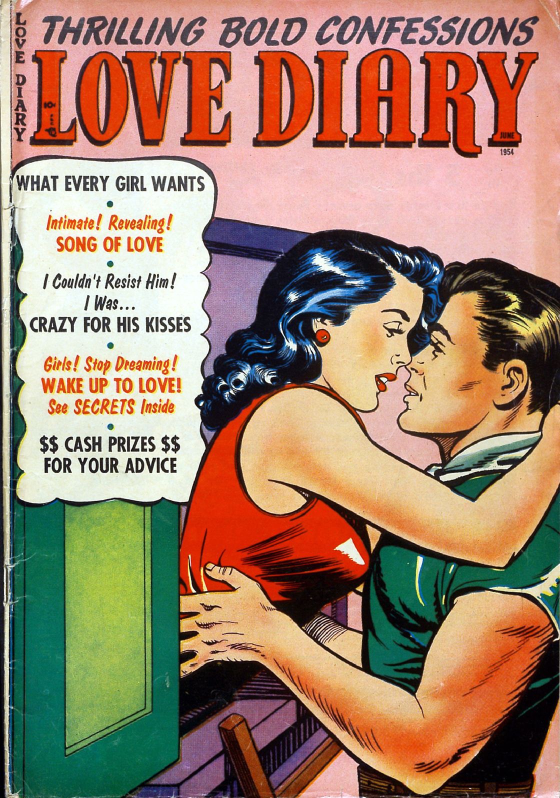 Love Diary Number 44 Romance Comic Book