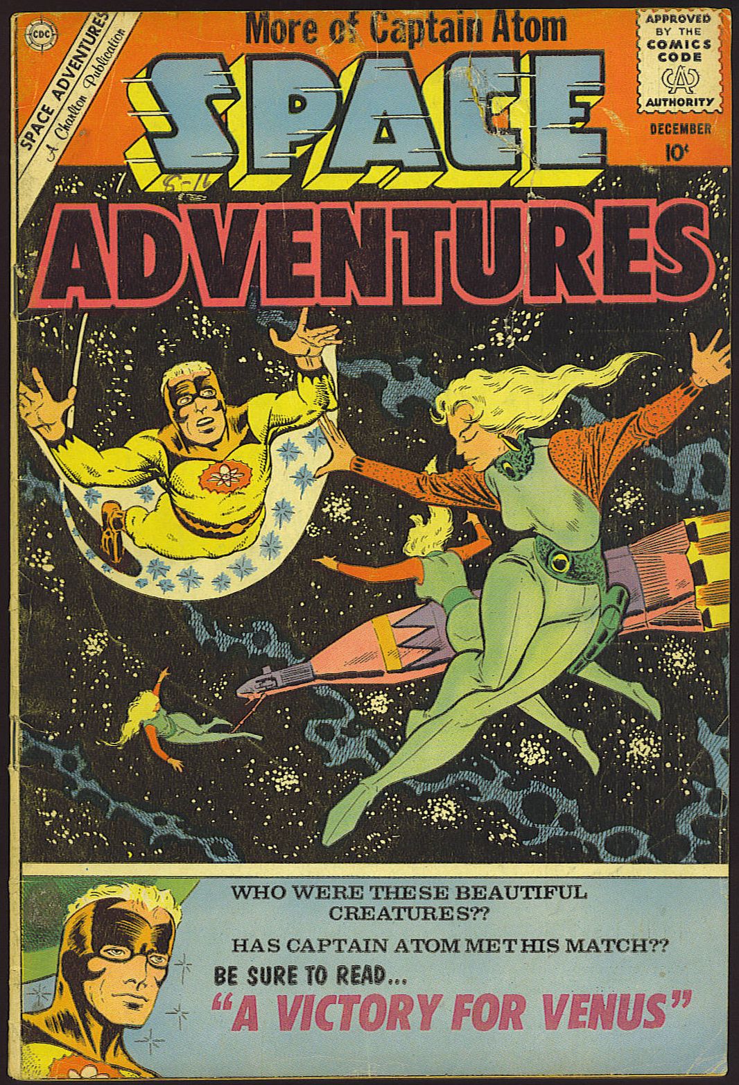 Space Adventures Number 37 Science Fiction Comic Book