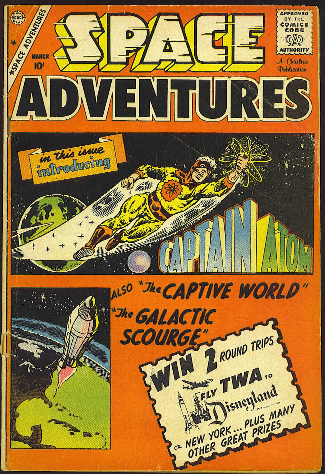Space Adventures Number 33 Science Fiction Comic Book